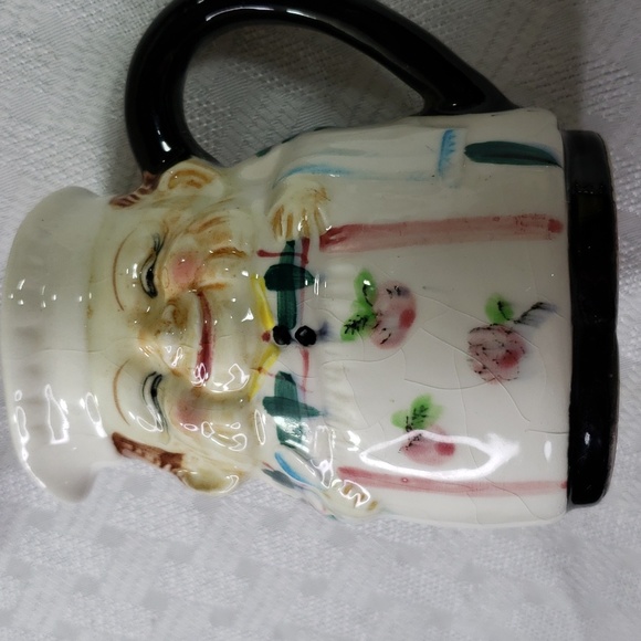 Vintage chef pitcher and wall pockets - Picture 3 of 8